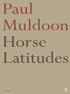 cover image of Horse Latitudes
